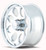 ION Wheels Wheel 171-7973P Series 171; 17 Inch Diameter x 9 Inch Width; 5 x 127 Millimeter/5 x 5.00 Inch Bolt Pattern; 60 Degree Conical Seat Lug; 0 Millimeter Offset; 5.00 Inch Backspacing; 83.82 Millimeter Center Bore; 8 Hole