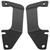 Rigid Lighting Driving/Fog Light Mounting Bracket 46701 Driving/Fog Light Mounting Bracket; Bolt-On; Powder Coated; Black; Stainless Steel; Fits Radiance Pods/360 Series/SR-M/SR-Q/D-Series Lights