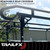 TrailFX Ladder Rack FCLR008B TFX Service Body Contractor Rack; 1000 Pound Capacity; Multi-Fit; Powder Coated; Black; Steel