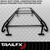 TrailFX Ladder Rack FCLR008B TFX Service Body Contractor Rack; 1000 Pound Capacity; Multi-Fit; Powder Coated; Black; Steel