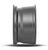 Mickey Thompson Wheel Wheel 274526 Canyon Pro; 17 Inch Diameter x 9 Inch Width; 6 x 135 Millimeter/6 x 5.31 Inch Bolt Pattern; -12 Millimeter Offset; 4.5 Inch Backspacing; 60 Degree Conical Seat Lug; 87.10 Millimeter Center Bore; 5 Hole Slot Design