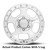 Mickey Thompson Wheel Wheel 274660 Canyon Pro; 20 Inch Diameter x 9 Inch Width; 5 x 127 Millimeter/5 x 5.00 Inch Bolt Pattern; 0 Millimeter Offset; 5 Inch Backspacing; 60 Degree Conical Seat Lug; 71.60 Millimeter Center Bore; 5 Hole Slot Design