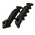 BD Diesel Exhaust Manifold 1043061 High-Silicon Ductile Cast Iron; Gaskets Included; Mounting Hardware Included; With 2 Additional Mounting Holes