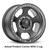 Mickey Thompson Wheel Wheel 274570 Canyon Pro; 20 Inch Diameter x 9 Inch Width; 5 x 127 Millimeter/5 x 5.00 Inch Bolt Pattern; 0 Millimeter Offset; 5 Inch Backspacing; 60 Degree Conical Seat Lug; 71.60 Millimeter Center Bore; 5 Hole Slot Design