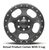 Mickey Thompson Wheel Wheel 274570 Canyon Pro; 20 Inch Diameter x 9 Inch Width; 5 x 127 Millimeter/5 x 5.00 Inch Bolt Pattern; 0 Millimeter Offset; 5 Inch Backspacing; 60 Degree Conical Seat Lug; 71.60 Millimeter Center Bore; 5 Hole Slot Design
