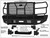 Steelcraft Bumper HD10447RCW HD Replacement; One Piece Design; Direct Fit; Mounting Hardware Included; With Grille Guard; With Punch Plate Grille; With Winch Mount; Does Not Retain Factory Tow Hooks; Retains Factory Fog Light; With 2 Inch Receiver