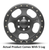 Mickey Thompson Wheel Wheel 274561 Canyon Pro; 18 Inch Diameter x 9 Inch Width; 5 x 127 Millimeter/5 x 5.00 Inch Bolt Pattern; -12 Millimeter Offset; 4.5 Inch Backspacing; 60 Degree Conical Seat Lug; 71.60 Millimeter Center Bore; 5 Hole Slot Design