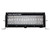 Rigid Lighting Light Bar 178513 E2 Series; 10 Inch Length; 206 Watt; 14.71 Amp Draw; Diffused Beam; 18810 Raw Lumens; 20-LED Clear Bulb; Clear Polycarbonate Lens; Black Housing With GORE Pressure Equalizing Vent; Surface Mount
