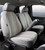 Fia Seat Cover TR47-43 GRAY Wrangler; 40/20/40 Split Seat With Adjustable Headrests; Saddle Blanket; Gray; For One Row