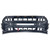 Fits 2015-2017 Ford F-150 American Modified Grille AMFMAA00115 Armor; With Light Cutouts; Matte Black; ABS Plastic