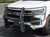 Go Rhino Safety Division Bumper Push Bar 5165T-2L61 LR Series; Textured Powder Coated; Black; Steel; Without Wrap Around Brush Guard; With 2 Whelen ION Light Mounting Holes; With Mounting Brackets