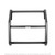 Go Rhino Safety Division Bumper Push Bar 5168T Road Defender 5000 Series; Textured Powder Coat; Black; Steel; 2 Inch Diameter; Without Wrap Around Brush Guard; Without Light Mounting Holes; With Mounting Brackets