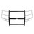 Go Rhino Safety Division Bumper Push Bar 5343 5000 Series; Powder Coated; Black; Steel; 3 Inch Diameter; Without Wrap Around Brush Guard; Without Light Mounting Holes; With Mounting Brackets