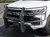 Go Rhino Safety Division Bumper Push Bar 5168-2L71 LR Series; Semi Gloss Powder Coated; Black; Steel; Without Wrap Around Brush Guard; With 2 Federal Signal IPX6 Light Mounting Holes; With Mounting Brackets