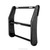 Go Rhino Safety Division Bumper Push Bar 5344-2LFE LR Series; Semi-Gloss Powder Coat; Black; Steel; 3 Inch Diameter; Without Wrap Around Brush Guard; With 2 Feniex Fusion Light Mounting Holes