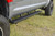 N-Fab Running Board GFC07CC-TX Growler; Textured Powder Coated; Black; Aluminum; Unlighted; Rocker Panel Mount; With Sure Grip Tread And Aluminum End Caps