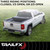 TrailFX Tonneau Cover TFX1534 TFX Standard Flush Tri-Fold; Hard Folding; 2 Folds/3 Panels; Low Profile; 2 Riding Positions; Lockable Using Tailgate Handle Lock; Black; Fiber Reinforced Plastic FRP