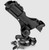 Railblaza Fishing Rod Holder 08-0105-11 Rod Holder II; Track Mount; Holds Single Rod; Compatible With Aluminum Track Boat Gunnels; Black; UV Stabilized Fiberglass Reinforced Plastic; With TracLoader SidePort