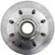 Raybestos Brakes Brake Rotor 56331R R-Line; OE Replacement; 1 Piece Hub And Rotor Assembly; Single