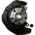 Fits 2004-2006 Lexus ES330 Moog Chassis Spindle LK050 OE Replacement; Single; With Wheel Hub/Studs/Bearings/Axle Nut/Backing Plate And Premium Ball Joint