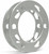 Coyote Wheel Accessories Wheel Spacer 911130-A 6 Millimeter/1/4 Inch Thickness; Wheel Bolt Mount; Non-Hub Centric Mounting; 110.15 Millimeter Hub Size; Silver; Die Cast Aluminum; Set Of 2
