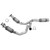 Walker Exhaust Catalytic Converter 16977 Ultra Direct-Fit; Round; 3-Bolt Welded Flange