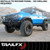 TrailFX Running Board ORB012 TFX Overland Running Board; Tube; Bolt On; Powder Coated; Matte Black; Steel; With Two Step Area Per Bar