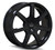 Touren Wheels Wheel 3265-8869B TR65; 18 Inch Diameter x 8 Inch Width; 60 Degree Conical Seat Lug; 35 Millimeter Offset; 5.88 Inch Backspacing; 71.50 Millimeter Center Bore; 7 Spoke; 1 Piece Cast Aluminum Construction; Black; 2000 Pound Load Capacity