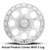 Mickey Thompson Wheel Wheel 274477 Classic Pro; 17 Inch Diameter x 9 Inch Width; 5 x 127 Millimeter/5 x 5.00 Inch Bolt Pattern; -12 Millimeter Offset; 4.5 Inch Backspacing; 60 Degree Conical Seat Lug; 71.60 Millimeter Center Bore; Polished