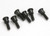 Traxxas Remote Control Vehicle Shock Absorber Screw 3642X For Use With TRAXXAS T-MAXX 3.3 Remote Control Vehicles; Shoulder Screws For TRAXXAS Ultra Shocks; 12 Millimeter Length x 3 Millimeter Diameter; Black; Steel; Set Of 6