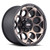 Grid Wheels Wheel GD0818090870D1525 GD08; 18 Inch Diameter x 9 Inch Width; 8 x 170 Millimeter/8 x 6.69 Inch Bolt Pattern; 60 Degree Conical Seat Lug; 15 Millimeter Offset; 5.60 Inch Backspacing; 125.50 Millimeter Center Bore; 8 Hole