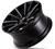 Mayhem Wheels Wheel 8109-2936BM25 Crossfire 8109; 20 Inch Diameter x 9.5 Inch Width; 6 x 135 Millimeter/6 x 5.31 Inch Bolt Pattern; 60 Degree Conical Seat Lug; 25 Millimeter Offset; 6.23 Inch Backspacing; 87.10 Millimeter Center Bore; 6 Split Spoke
