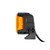 Hella Driving/Fog Light 358233921 Driving/Fog Light; X-Treme Series; LED Bulb; 40 LED Bulbs; 4.25 Inch Cube; 60 Watt; 12 To 24 Volt DC; Spot Beam; 7100 Lumens; Amber Polycarbonate Lens; Black Aluminum Housing; Upright Mount; Set Of 2