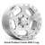 Mickey Thompson Wheel Wheel 274643 Canyon Pro; 17 Inch Diameter x 9 Inch Width; 5 x 139.7 Millimeter/5 x 5.50 Inch Bolt Pattern; -12 Millimeter Offset; 4.5 Inch Backspacing; 60 Degree Conical Seat Lug; 108.10 Millimeter Center Bore