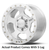 Mickey Thompson Wheel Wheel 274643 Canyon Pro; 17 Inch Diameter x 9 Inch Width; 5 x 139.7 Millimeter/5 x 5.50 Inch Bolt Pattern; -12 Millimeter Offset; 4.5 Inch Backspacing; 60 Degree Conical Seat Lug; 108.10 Millimeter Center Bore
