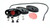 Race Sport Lighting Underbody Light Kit RSLDPODR LED; Red; 9 To 32 Volt; 720 Lumens; 9 Watt; 50000 Hours Life Span; IP68 Rated