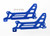 Traxxas Remote Control Vehicle Helicopter Main Frame 6328 For TRAXXAS DR-1 Helicopter; Aluminum; Blue; With Two Side Plates And Hardware