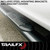 Fits 2024-2025 Toyota Tacoma TrailFX Nerf Bar A7103T TFX 5 Oval Straight Side Bars; With Step Pads; With Bed Step; 5 Inch Oval Straight; Powder Coated; Black; Steel; Without End Caps; Rocker Panel Mount