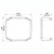 Hella Driving/Fog Light Cover 358233971 Driving/Fog Light Cover; X-Treme Series; 3.93 X 4.44 Inch Square; Smoke; Polycarbonate; With Hella Logo; Single