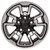 OE Wheels Wheel DG55-17080-5550-18PB1 DG55; 17 Inch Diameter x 8 Inch Width; 5 x 139.7 Millimeter/5 x 5.50 Inch Bolt Pattern; 18 Millimeter Offset; 5.21 Inch Backspacing; 60 Degree Conical Seat Lug; 77.80 Millimeter Center Bore; 5 Split Spoke