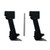 Husky Towing Trailer Stabilizer Jack Stand 88150 Used To Stabilize Motorhome/Travel Trailer/Camper While Parked; Manual; 1000 Pound Capacity; Adjustable 11-1/2 To 18 Inch Height; Telescopic Stabilizer; Steel; Set Of 2