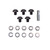 TrailFX Fender Flare Hardware Kit TFPBOLTS For Trail FX Fender Flares