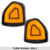 Recon Accessories Exterior Mirror Turn Signal Light 264247BK Smoke ABS Plastic Lens; OLED; Amber Bulb; Set Of 2