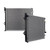 Fits 2003-2009 Toyota 4Runner Mishimoto Radiator R2581-AT OE Replacement; Dual Core Rows; Crossflow; Aluminum Core; 1-1/2 Inch Inlet x 1-1/2 Inch Outlet; Single