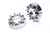 Southern Truck Wheel Spacer 95013 8 x 170 Millimeter Bolt Pattern; Use With OE And Aftermarket Style Wheels; 2 Inch Thickness; Slide Over Mount; Silver; T6061 Billet Aluminum; Set Of 2; With Lug Nuts And Wheel Studs