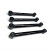 Southern Truck Control Arm SCA23 Tubular; Powder Coated Black; Steel; Set Of 4