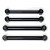 Southern Truck Control Arm SCA12 Tubular; Powder Coated Black; Steel; Set Of 4