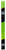 Scrubblade Windshield Wiper Blade CBG2200 Shadeblade; 22 Inch Length; Single Blade; Gnarly Green; Standard; Ceramic Coated Silicone Blade; With Adapters