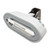 Shadow-Caster LED Lighting Boat Deck Light SCM-SLB-CC-WH SCM-SLB Series; Interior Bracket Mount; 24 Watt; 10 To 30 Volts; 2200 Lumens Output; RGB LED Bulb; Clear Glass Lens; White Aluminum Housing; IP67 Waterproof; 60 Degree Beam Angle