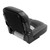 WISE Seating Boat Seat 3305-860 Pro Angler Tour; Passenger Seat; Center Seat; Non-Adjustable; Non-Foldable; Charcoal/Marble And Black; Foam Padding/Vinyl Cover/Plastic Frame; Without Headrest; With 8WD11 Piano Hinge And Mounting Screws